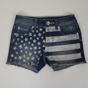 Justice Stars and Stripes Shorts